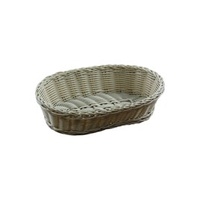 Bread Basket Polypropylene Oval 300x225x75mm