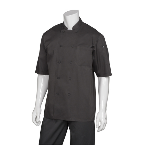 Chef Works -  Black Cool Vent Chef Jacket [Size: Select Size]