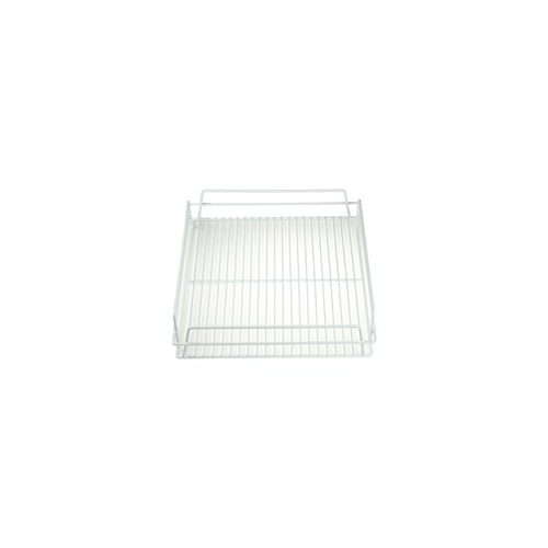 Glass Basket-PVC 14x14" White