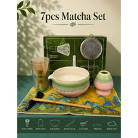 7pcs Matcha Tea Set-Pink