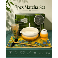 7pcs Matcha Tea Set-Yellow