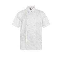 ChefsCraft Exec Lightweight Chef Jacket S/S White