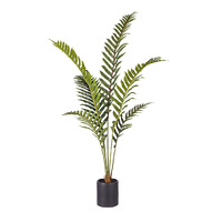 SOGA 150cm Artificial Green Rogue Hares Foot Fern Tree Fake Tropical Indoor Plant Home Office Decor