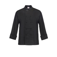 ChefsCraft Exec Lightweight Chef Jacket L/S Black