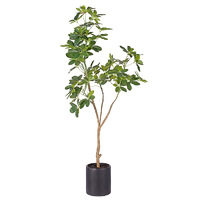 SOGA 160cm Artificial Natural Green Schefflera Dwarf Umbrella Tree Fake Tropical Indoor Plant Home Office Decor