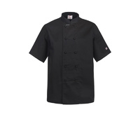 ChefsCraft Classic Chef Jacket S/S Black