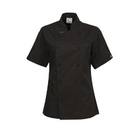 ChefsCraft Exec Lightweight Ladies Chef Jacket S/S Black