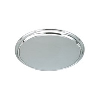 Tray-Round Stainless Steel 400mm