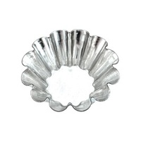 Brioche Mould Fixed Base 65x25mm (12-Ribs)