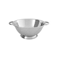 13.0lt Colander with Wire Handle (4mm Holes) - 375x165mm