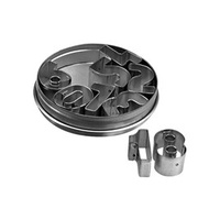 Cutter Set - Number 9pcs Size: 35mm - Set