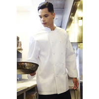 Chef Works -White L/S Traditional Chef Jacket