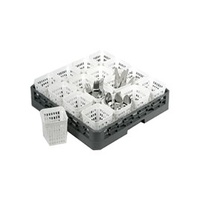 Washrack-Flatware Holder White 108x108x138mm