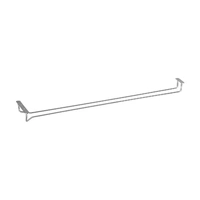 Glass Hanger - 610mm Chrome Plate