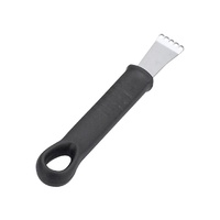 Lemon Zester Black S/S Head Black Handle