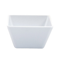 Square Bowl Melamine 100x100x60mm - White
