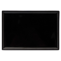 Melamine Rectangular Platter 300x220mm - Black
