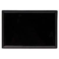 Melamine Rectantular Platter 350x240mm - Black