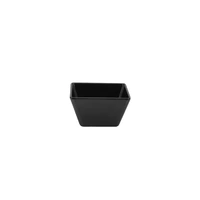 Melamine Square Bowl 130x130x70mm - Black