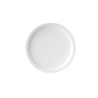 Melamine Round Plate White 250mm (Narrow Rim)