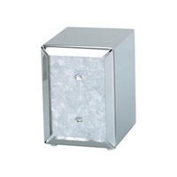 Napkin Dispenser-Stainless Steel "D Fold" 130x95x115mm