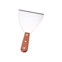 Grill Scraper with Wood Handle - 100mm