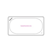 Gastronorm Pan - Stainless Steel  1/4 Size 65mm