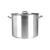 Chef Inox Elite Stockpot 36.5Lt 360x360mm with Lid