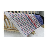 Cotton Checked Tea Towel