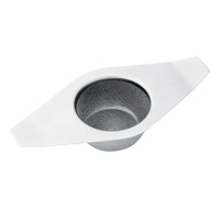 Avanti Tea Strainer with Drip Bowl - Stainless Steel
