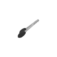 Utility Tong with Black Silicone Head 180mm