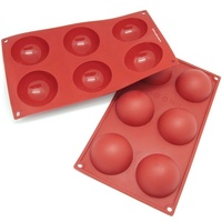 Silicone Dome Mould 6 Cup 80ml 70 x 35mm