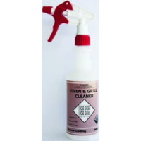 Colour Coded 500ml Trigger Spray Bottle - Oven and Grill Cleaner