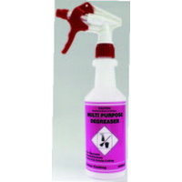 Colour Coded 500ml Trigger Spray Bottle - Multi Purpose Degreaser