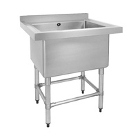  Stainless Steel Single Deep Pot Sink 770-6-SSB