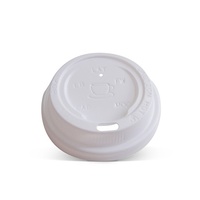 6oz PE Hot & Cold Lid 80mm White