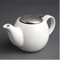 Olympia Cafe Teapot White - 510ml 17.2fl oz