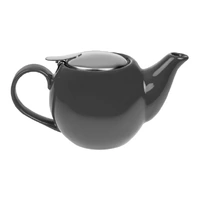 Olympia Cafe Teapot Charcoal - 510ml 17.2fl oz