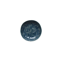 Vilamoura Goa Blu Round Bowl Flared 215x50mm