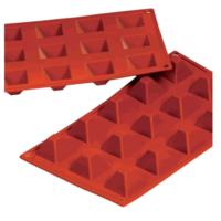 Silicone Pyramid Mould 15 Cup 20ml