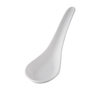 Chinese Spoon White 150mm Melamine