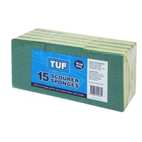Tuf Scourer Sponge - 15 Pack 
