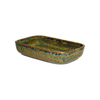 Artistica Rectangular Dish 170x105x40mm Reactive Brown
