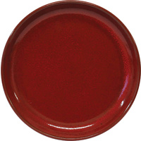 Artistica Round Plate-190mm Rolled Edge Reactive Red