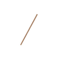 Jumbo Paper Straws - Plain Brown Kraft CTN 2500