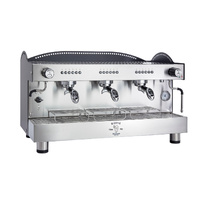Bezzera 3L Black 3-Group Professional Espresso Machine BZB2016B3DE