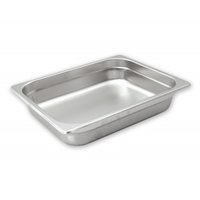 Gastronorm Stainless Steel Pans - 1/2 Size