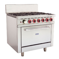 GBS6TLPG Gasmax 6 Burner With Oven Flame Failure