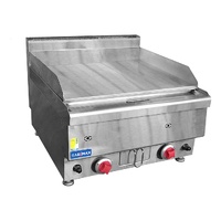 GASMAX Benchtop 2 Bunner Griddle 600mm - JUS-TRG60LPG