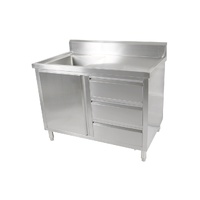 SC-6-1200L-H Cabinet with Left Sink